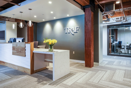 image of TRAF's Reception area